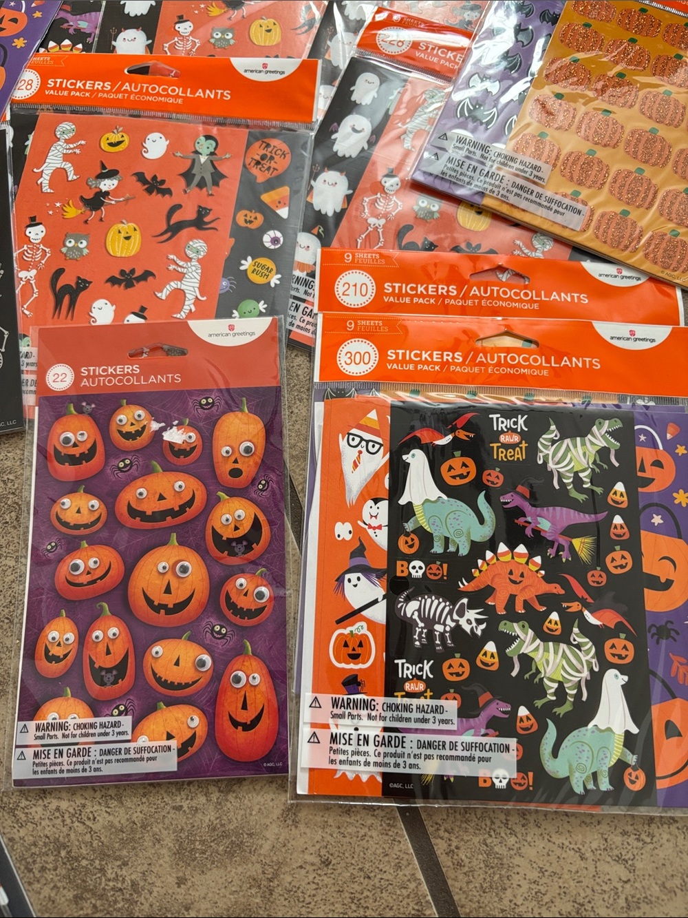 American greetings fall sticker bundle - Picture 4 of 5